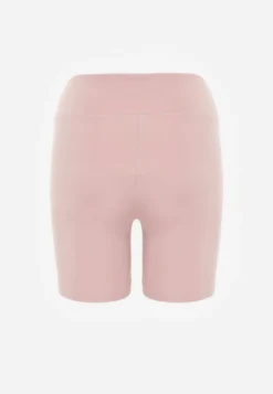 Różowe Szorty Kolarki High Waist Marerila