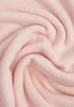 Różowy Casualowy Sweter o Klasycznym Fasonie z Okrągłym Dekoltem Pilare
