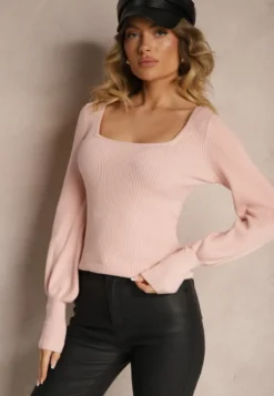 Różowy Sweter Oranrad