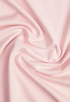 Różowy T-shirt Oversize o Przedłużonym Kroju Echinopa