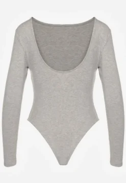 Szare Basicowe Body Sadovelle