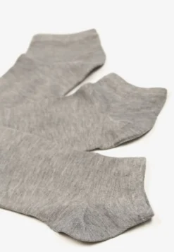 Szare Skarpety z Bawełny 3-Pack Salloren