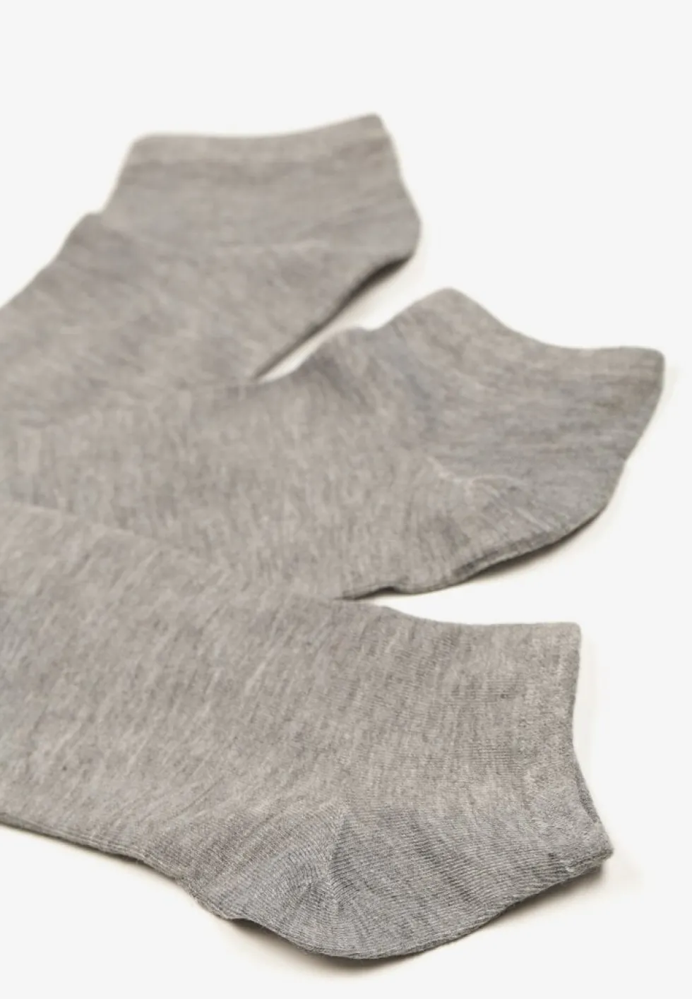 Szare Skarpety z Bawełny 3-Pack Salloren