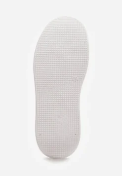 Żółte Sneakersy VICES na Platformie z Ozdobnym Noskiem Attis