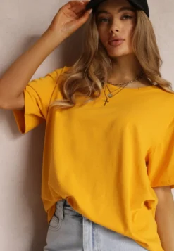 Żółty T-shirt Eraela