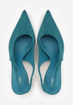 Zielone Czółenka Slingback VICES na Kaczuszce Anatera