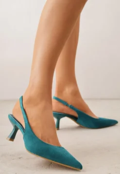 Zielone Czółenka Slingback VICES na Kaczuszce Anatera
