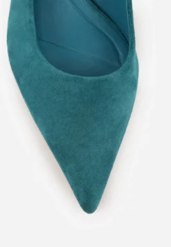 Zielone Czółenka Slingback VICES na Kaczuszce Anatera