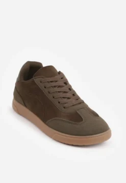 Zielone Sneakersy Barefoot w Stylu Tenisówek Hurla