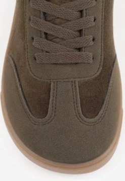 Zielone Sneakersy Barefoot w Stylu Tenisówek Hurla