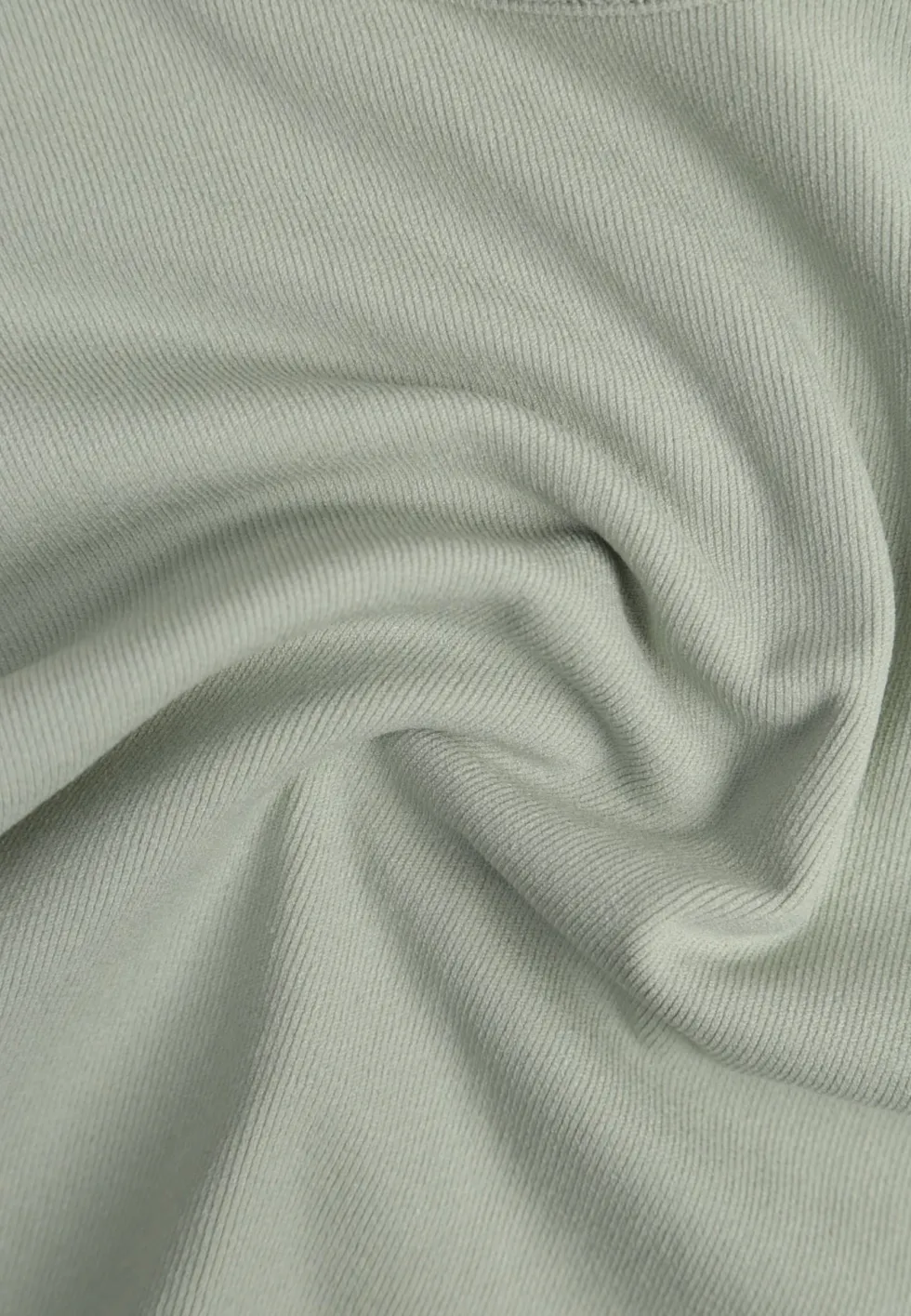 Zielony Krótki T-shirt Basic z Okrągłym Dekoltem Gresalor